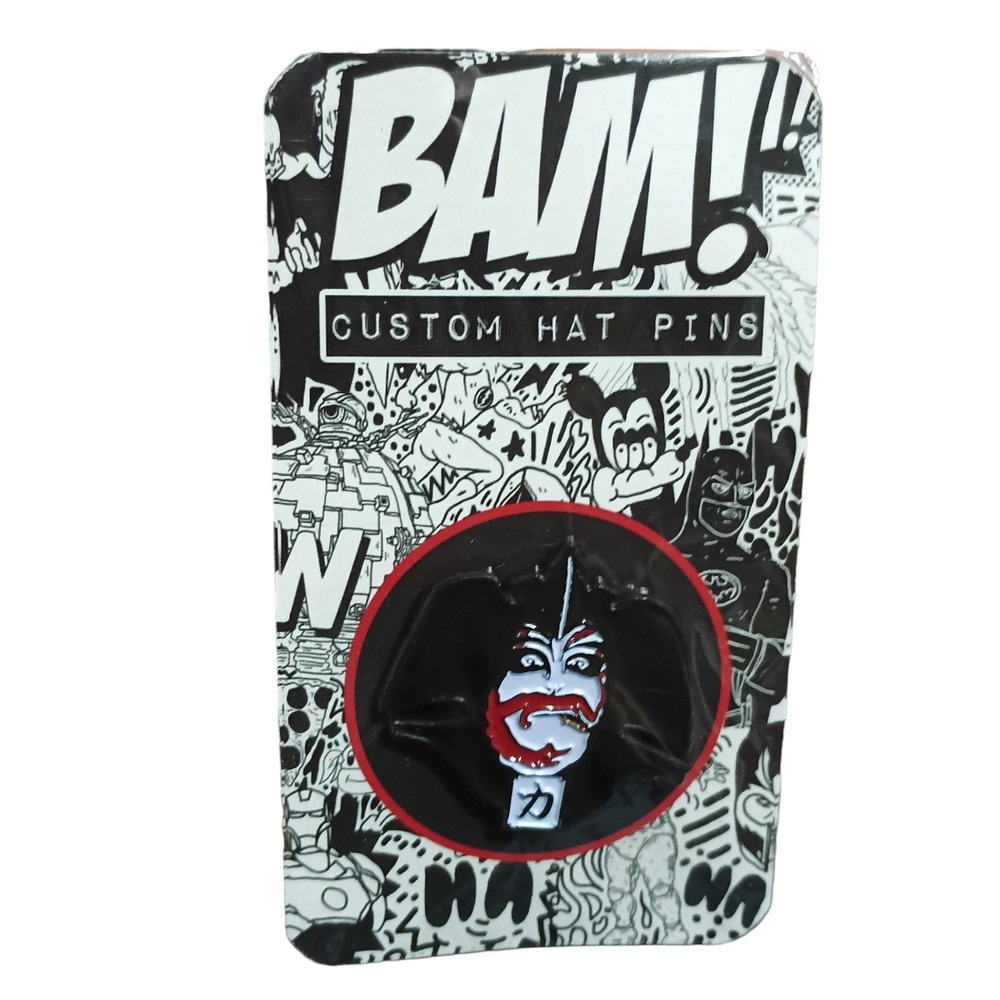 BAM! Box Sgt. Kabukiman N.Y.P.D. Enamel Kabukiman Revenge Bad Blood Pin